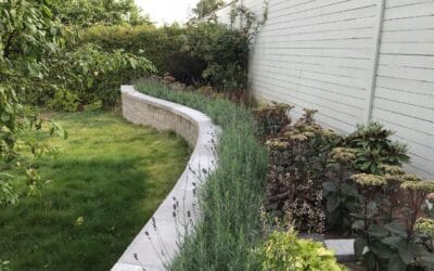 Rabatter på stödmur